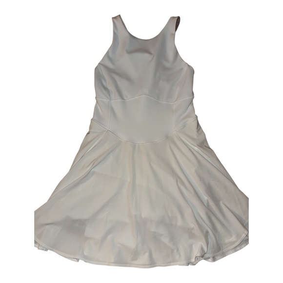 Lululemon Court Crush White Tennis Dress 8 - Picture 3 of 5